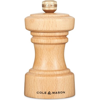 Cole & Mason Hoxton Precision+ prírodný buk mlynček na korenie 10,4 cm