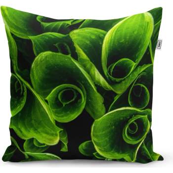 Sablio vankúš Zelené listy 60x60