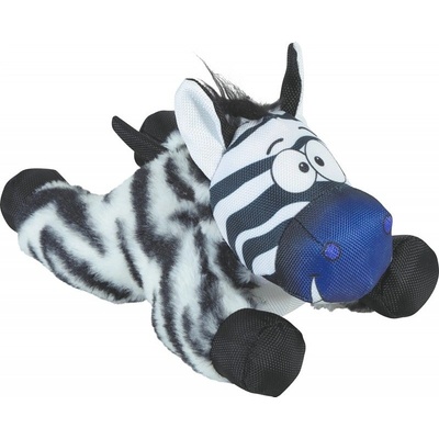Zolux Hračka pes FRIENDS CALEB ZEBRA M plyš černobílá