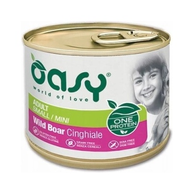 Oasy One Protein Adult Small/Mini Wild Boar 200 g