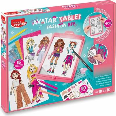 MAPED Board Activities Avatar Tablet Fashion BFF