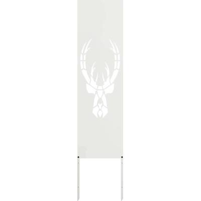 ZÁSTĚNA NA ZAHRADU PRO SOUKROMÍ BÍLÁ 32X1,7X140CM