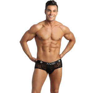 Anais Мъжки боксерки Bokserki-Romance-Jock-CzarnyV-61455-Czarny - Бежов, размер XL