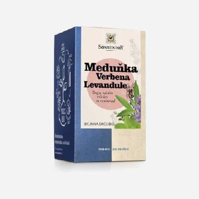 Sonnentor Meduňka Verbena Levandule bio 23,4g 6 x 18 ks