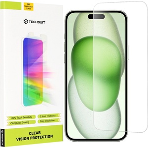 Techsuit Протектор за iPhone 15 Plus / iPhone 15 Pro Max / iPhone 16 Plus - Clear Vision Glass - Прозрачен