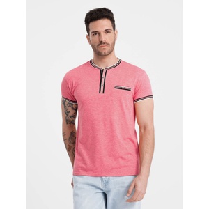 Ombre Clothing Старо розово Мъжка риза с копчета Омбре Облекло Ombre Clothing | Rozov | МЪЖЕ | S