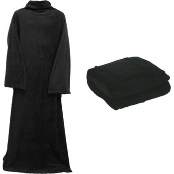 Verk Snuggie černá 190 x 140 cm