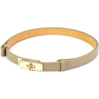 Luka Dámský pásek PASEK 26-030 DOLLARO taupe