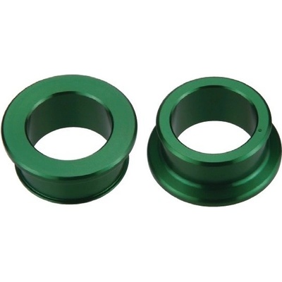ACCEL rozpěrky zadního kola KAWASAKI KX/KXF 03-18, SUZUKI RMZ 250 04-06 barva zelená (11-1042-1)