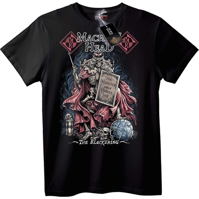 NOONEBRAND Тениска Machine Head Помрачаването - 2XL, White