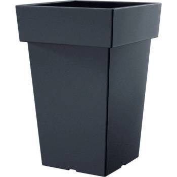 Prosperplast Кашпа висока Lofly Square антрацит 12, 9 л. DLOFQ240