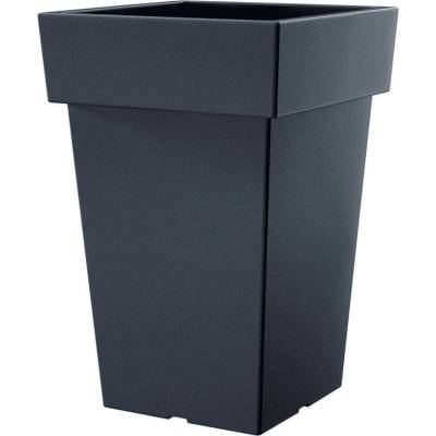 Prosperplast Кашпа висока Lofly Square антрацит 12, 9 л. DLOFQ240