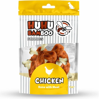 Huhubamboo kost s kuraciecím 75 g