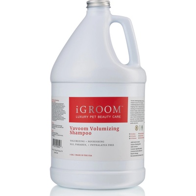 iGroom šampon pro objem srsti 3,8 l