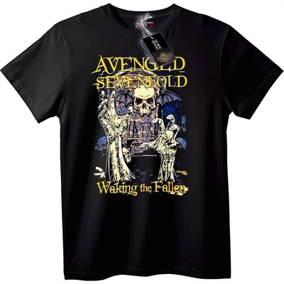 NOONEBRAND Тениска Avenged Sevenfold Waking the Fallen - S, White