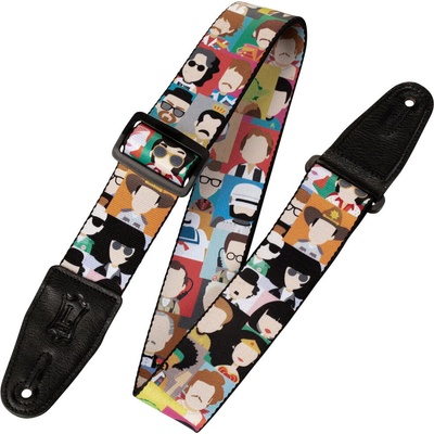 Levy's Graphic Waves Pop Art Колан за китара (MPD2-104)