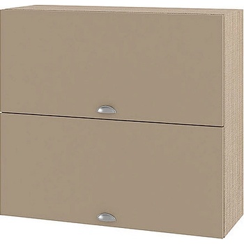 Image 1 of ИРИМ Горен кухненски шкаф Сити МФ-Капучино мат-11-12 80 см