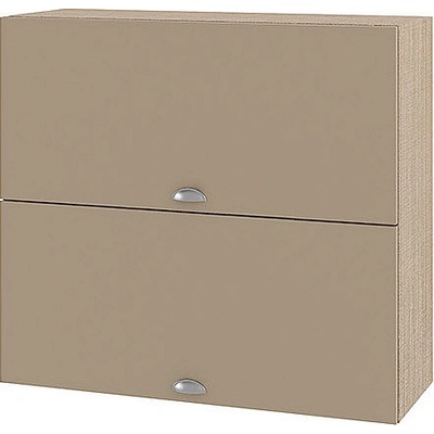 ИРИМ Горен кухненски шкаф Сити МФ-Капучино мат-11-12 80 см