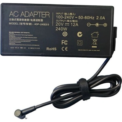 Makki зарядно за лаптоп заместител Laptop Adapter ASUS - 20V 12A 240W 6.0x3.7mm - MAKKI-NA-AS-86 (MAKKI-NA-AS-86)