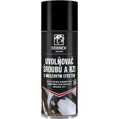 DEBBEX Uvolňovač šroubů a rzi ve spreji s mrazovým efektem 400 ml