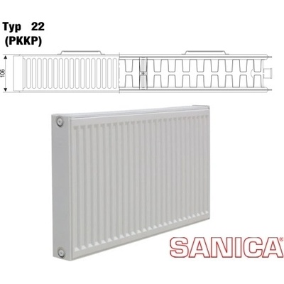 Sanica 22VKP 400 x 1800