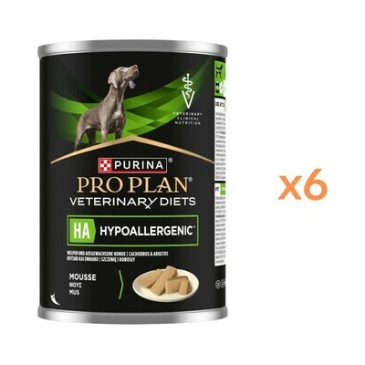 Pro Plan Veterinary Diets Canine HA Hypoallergenic 6 x 400 g