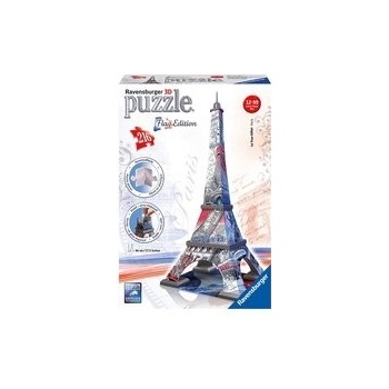 Ravensburger 3D puzzle Eiffelova veža Vlajková edice 216 ks