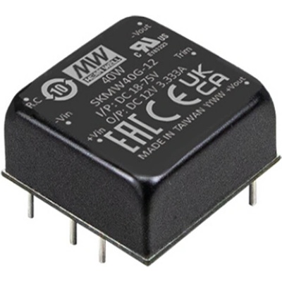 Mean Well SKMW40G-12 Měnič DC/DC modulový 40W 12V