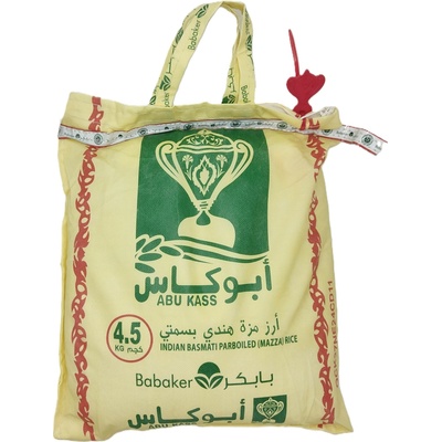 Abu kass Basmati rýže parboiled 4,5 kg