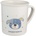 Canpol babies Пластмасова чаша с дръжка Canpol - Cute Animals, 170 ml, Синя (4/413_blu2)