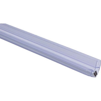 Plastové tesnenia magnetické, sklo 8 mm, 90°, L = 2200 mm