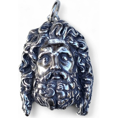 Drakkaria Řecký Bůh Zeus přívěšek stříbro 925 P47803