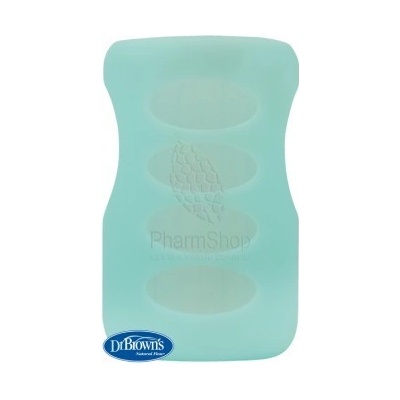 Dr. Brown’s silikón obal na sklenenú fľašu tyrkysový AC089 270ml