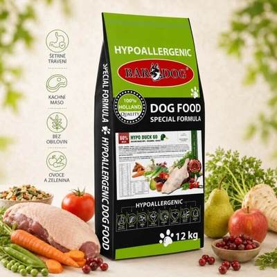 Bardog Hypoalergenní Hypo Duck 60 30/17 12 kg
