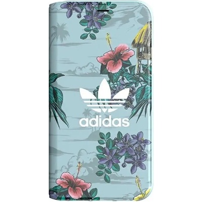 Adidas Booklet Case Floral за iPhone X / XS - сив (8718846061193)