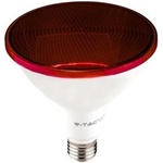 V-TAC led Крушка 17w par38 e27 Червена - 92065 (92065)