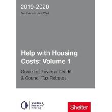 Help With Housing Costs: Volume 1