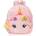 BrushArt KIDS Fluffy unicorn backpack Small детска раница Pink (20 x 23 cm)
