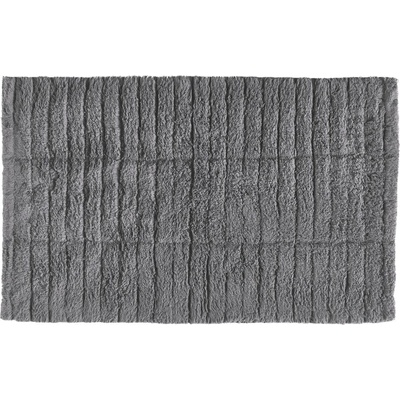 Zone Сива постелка за баня 80x50 cm Tiles - Zone (13533)