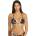 Volcom Dream In Bloom Halter Triangle bikini top - Black (Multi)