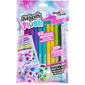 Canal Toys Airbrush Plush: Стил 4 Завинаги резерва за маркери - 10 бр (OFG256)