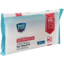 BactoSTOP vlhčené ubrousky WC 40 ks