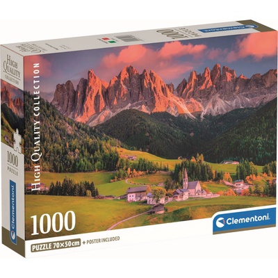Clementoni Пъзел Clementoni от 1000 части - Магичните Доломити (39953)