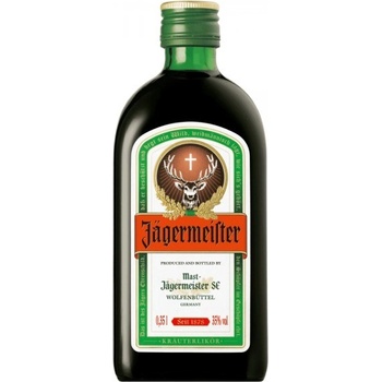 Jägermeister 35% 0,35 l (čistá fľaša)
