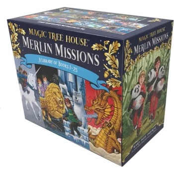 Image 1 of Magic Tree House Merlin Missions Books 1-25 Boxed Set | Mary Pope Osborne