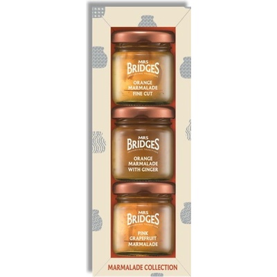 Mrs. Bridges Dárková sada marmelád 3 x 42 g