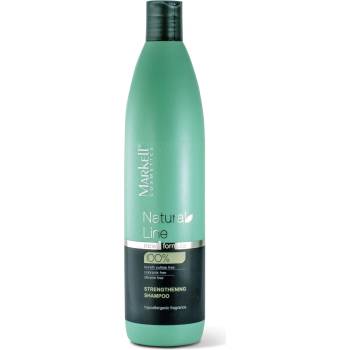 Markell Natural Line posilující šampon pro zničené a oslabené vlasy 500 ml