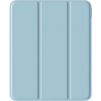 Devia puzdro Leather Case with Pencil Slot pre iPad 11 M4 2024 6942297101890 Light Blue