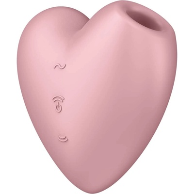 Satisfyer Cutie Heart - презаредим вибратор с вълни (розов)