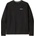 Patagonia P-6 Logo Responsibili Tee LS Размер: M / Цвят: черен